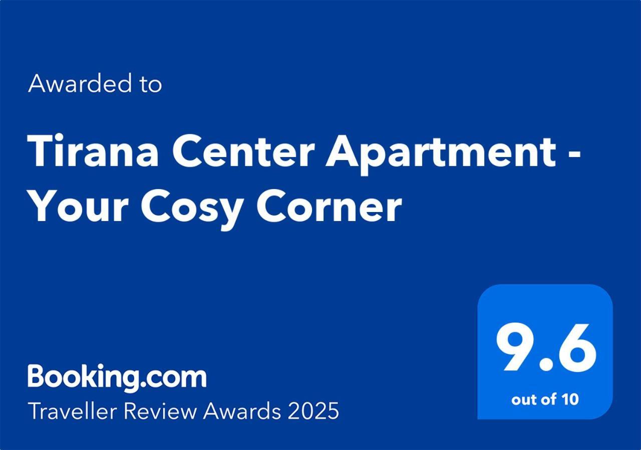 Tirana Center Apartment - Your Cosy Corner Exterior photo